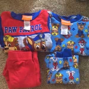 Boys long sleeve long pants pajamas